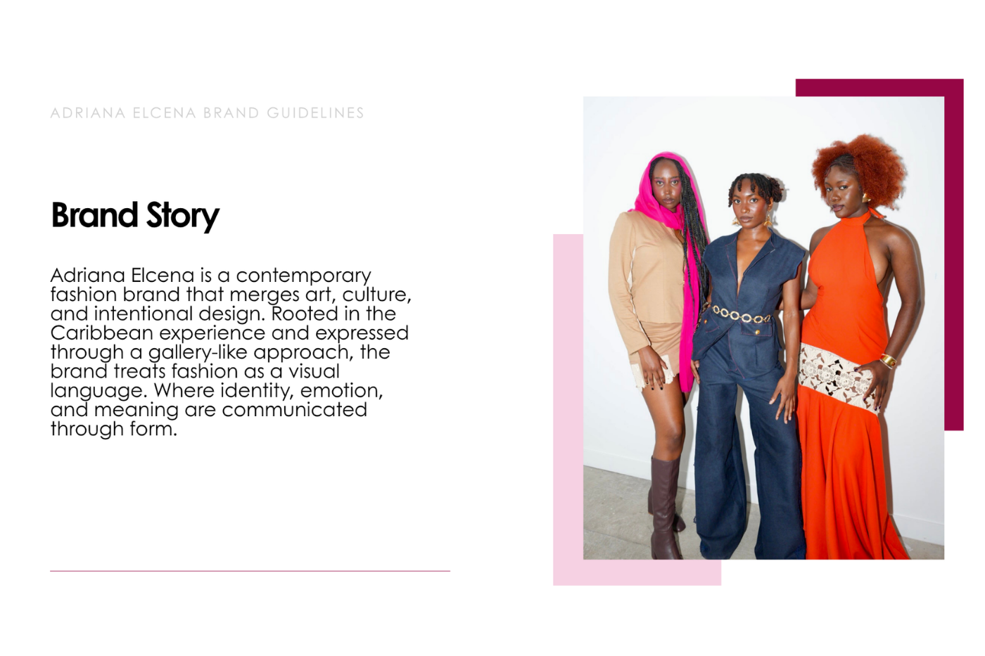 adriana elcena brand story